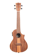 Kala KA-TK-C-CE Satin Tri-Top Concert Ukulele (Teak)