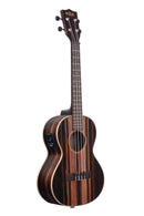 Kala KA-EBY-TE Striped Ebony Tenor Ukulele w/EQ
