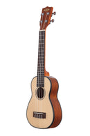 Kala KA-SSLNG Solid Spruce Top Gloss Long Neck Soprano Ukulele