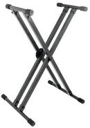 On-Stage KS8291 Ergo-Lok Double-X Lok-Tight Keyboard Stand