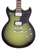 Reverend KYLE SHUTT Signature Semi Hollow-Body Electric Guitar (Avocado Burst)