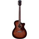 Guild OM-240CE Orchestra Acoustic-Electric Guitar (Charcoal Burst)