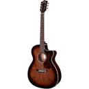 Guild OM-240CE Orchestra Acoustic-Electric Guitar (Charcoal Burst)