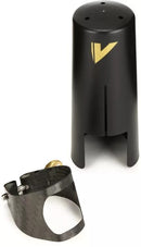 Vandoren LC87GOP Carbon Ligature for Alto Saxophone w/Cap (Gold Screw)