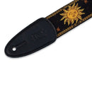 Levy's MPJG-SUN-BLK Gutiar Strap Print Series - 2" (Sun Noir)