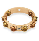 Latin Percussion LP380B-BB Pro Tambourin à double rangée – 10" (hybride en laiton/bronze)