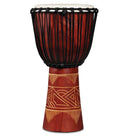 Latin Percussion LP713LR World Beat Wood Art Grand Djembé (Rouge)