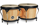 Latin Percussion LPA601-AW Bongos en bois série Aspire (naturel)