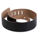 Levy's M1 Leather Guitar Strap Black - Red One Music