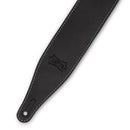 Levy's M17BAS Sangle de guitare en cuir beurre Pull-Up - 2,5" (Noir)