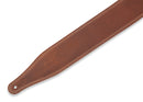 Levy's M17BDS Butter Double Stitch Guitar Strap - 2.5" (Brown)