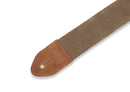 Levy's M7WC-TAN Traveler’ Waxed Canvas Guitar Strap - 2" (Tan)
