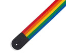 Levy's M8POLY-RNB Polypropylene Guitar Strap - 2" (Rainbow)