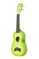 Kala MK-SD-GRNBURST Makala Dolphin Soprano Ukulele (Green Apple Burst)