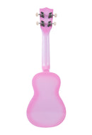 Kala MK-SD-PKBURST Makala Dolphin Soprano Ukulele (Pink Burst)
