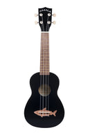 Kala MK-SS-BLK Makala Shark Soprano Ukulele (Blacktip)