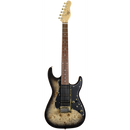 Michael Kelly CUSTOM COLLECTION 60 Electric Guitar (Black Burl Burst)