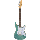 Michael Kelly MK63SBJERB 1963 H/S/S Guitare électrique avec touche en ébène - Blue Jean Wash