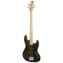 Michael Kelly MKO4OYBMRC Element 4 OP Maple Fretboard Electric Bass - Open Pore Trans Yellow