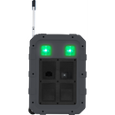 Gemini MPA-2400GRY Haut-parleur de chariot rechargeable résistant aux intempéries en gris 