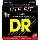 DR Handmade Strings MT-10 Cordes pour guitare électrique Tite-fit – Medium (10-46)