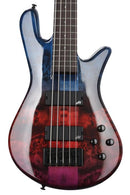 Spector nsethos5inter ns éthos - basse électrique à 5 cordes avec Humbuckers Aguilar - bois de rose / gloss interstellaire