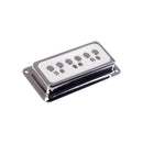 DeArmond Dynasonic Neck Pickup - Nickel/White