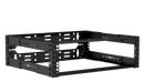 Caymon OPR303A/B Rack à cadre ouvert réglable en profondeur 19" pour 3 unités