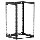 Caymon OPR318A/B Rack à cadre ouvert réglable en profondeur 19" pour 18 unités