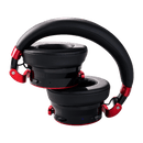 Meters M-OV1BC-BLKRED Bluetooth Wireless Headphones - Black & Red