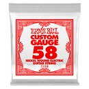 Ernie Ball 1158EB Nickel Wound Electric Custom Gauge Electric Guitar String - 0.058