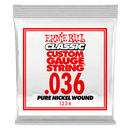Ernie Ball 1236EB Classic Pure Nickel Wound Custom Gauge Electric Guitar String - 0.036