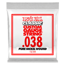 Ernie Ball 1238EB Classic Pure Nickel Wound Custom Gauge Guitar Guitar - 0.038