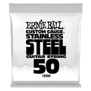 Ernie Ball 1950EB Custom Gauge Stainless Steel Wound Electric Guitar String - 0.050