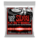 Ernie Ball 2915Eb M-Steel Slinky Electric Guitar Strings 6-String Set 010 - 052 - Red One Music