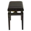 Banc en bois réglable en hauteur Proel - Noir poli