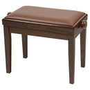 Banc en bois réglable en hauteur Proel - Noyer poli