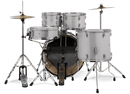 PDP PDCE2215KTDW Center Stage Series Batterie complète 5 pièces avec cymbales et grosse caisse 22" - Diamond White Sparkle