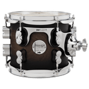 PDP PDCM0708STSCB Concept Maple Lacquer Suspended Tom (Satin Charcoal Burst) - 7" x 8"