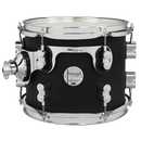 PDP PDCM0810STBK Concept Maple Finish Ply Suspended Tom (Black Satin) - 8" x 10"