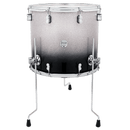 PDP PDCM1618TTSB Concept Maple Lacquer Floor Tom (Silver to Black Fade) - 16" x 18"