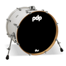 PDP PDCM1620KKPW Concept Maple Lacquer Bass Drum (Pearlescent White) - 16" x 20"
