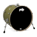 PDP PDCM1822KKSO Concept Maple Finish Ply Grosse caisse 18" x 22" - Olive satinée