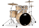 PDP PDCM2215NA Concept Maple 5-Piece Shell Pack Lacquer Finish (Natural Lacquer)