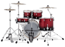 PDP PDCM2215RB Concept Maple 5-Piece Shell Pack Lacquer Finish (Red to Black Fade)