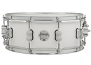 PDP PDCM5514SSPW Concept Maple Lacquer Snare Drum (Pearlescent White) - 5.5" x 14"