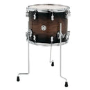 PDP PDCMX1214TTWC Concept Series Maple Exotic Tom au sol 12" X 14" - Noyer à Charcoal Burst