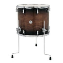 PDP PDCMX1618TTWC Concept Series Maple Exotic Tom au sol 16" x 18" - Noyer à Charcoal Burst