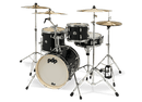 PDP PDNY1604BO New Yorker 4-Piece Shell Pack (Black Onyx Sparkle)