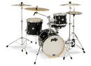 PDP PDNY1604BO New Yorker 4-Piece Shell Pack (Black Onyx Sparkle)